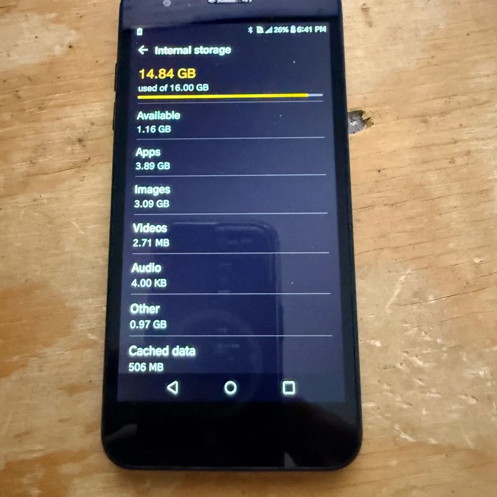 LG Aristo 2 Smartphone Black LM-X210MA MetroPCS 16GB Android